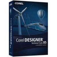 Corel Designer Technical Suite X5, Win, CROM, UPG, EN/FR (CDTSX5IEFRUG)